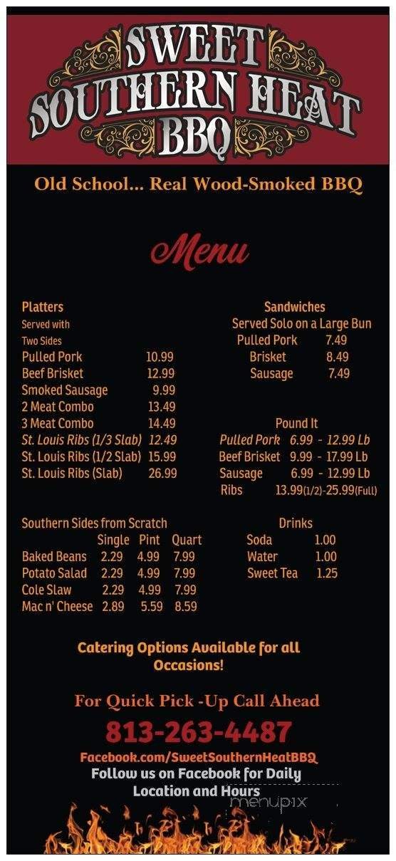 Menu page 1