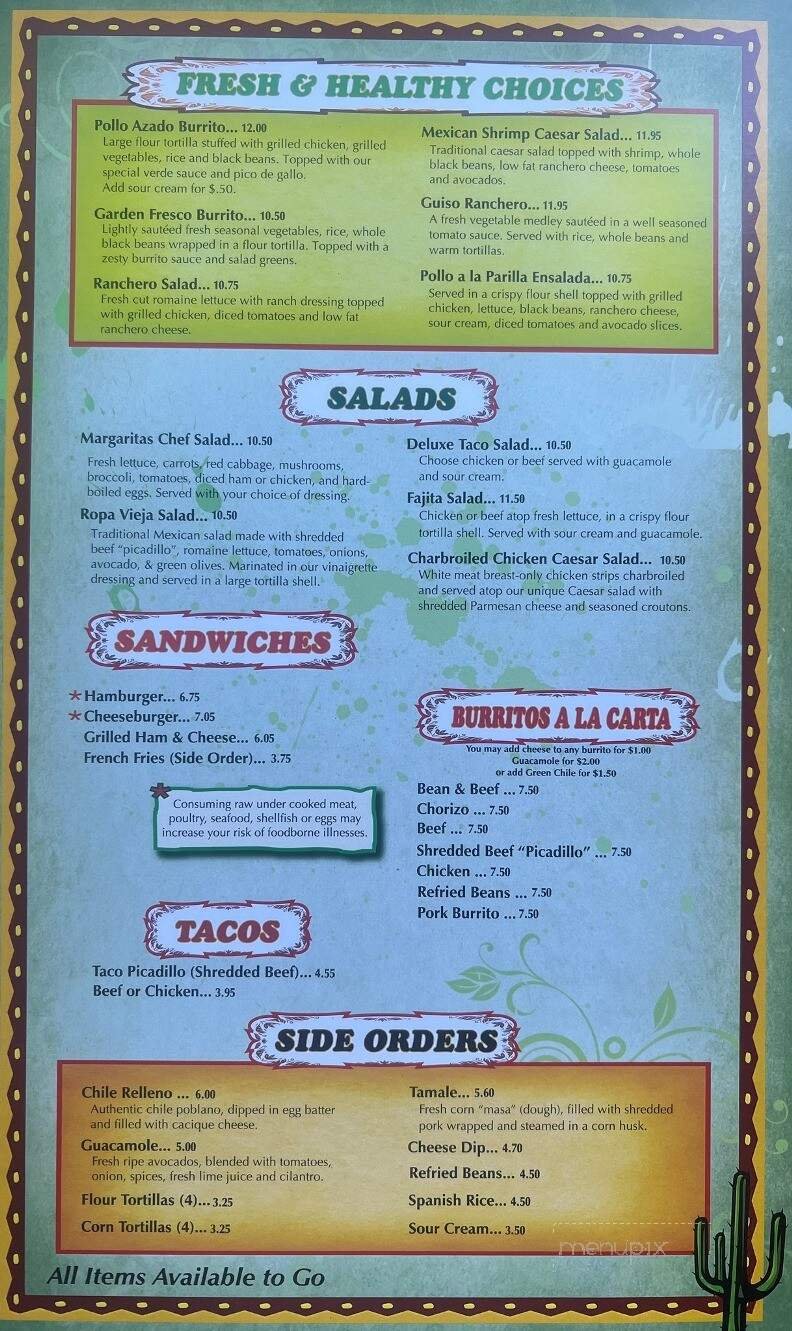 Menu page 4