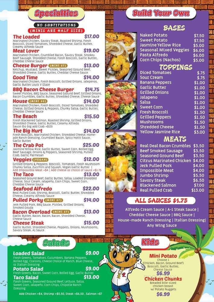 Menu page 1