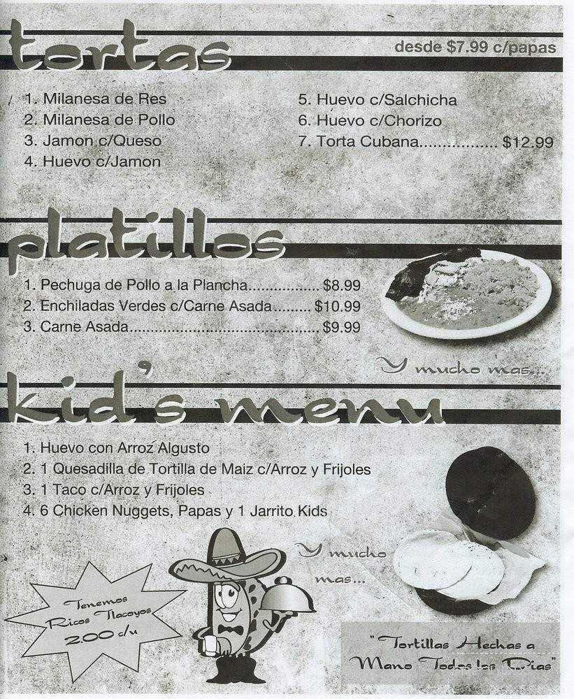 Menu page 2