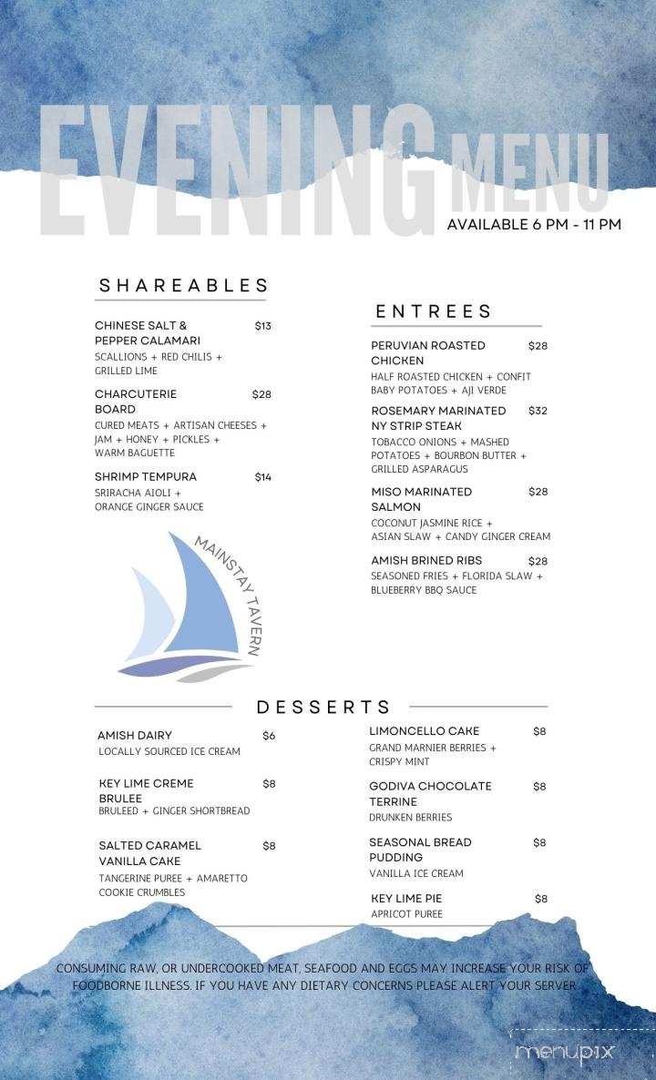 Menu page 2