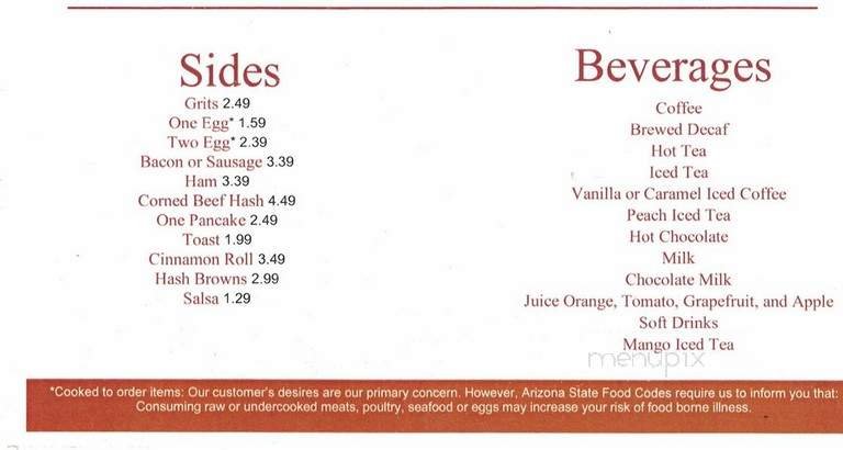 Menu page 4