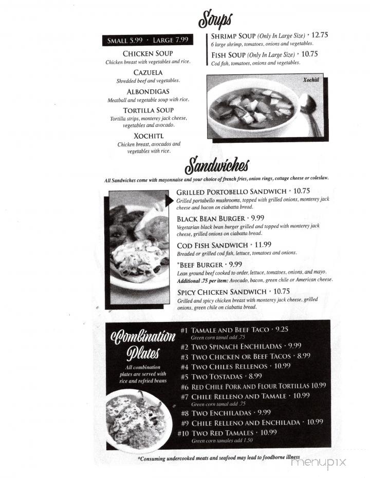 Menu page 4