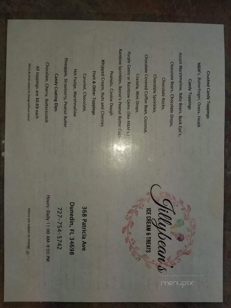 Menu page 4