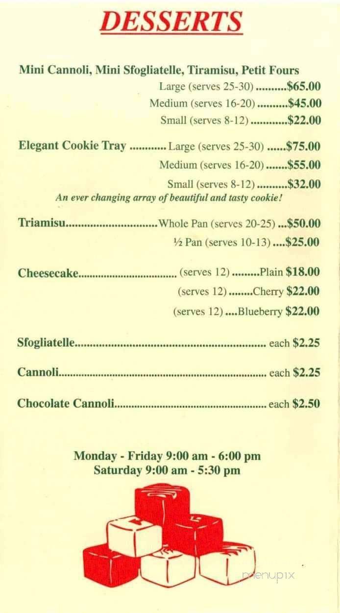 Menu page 2