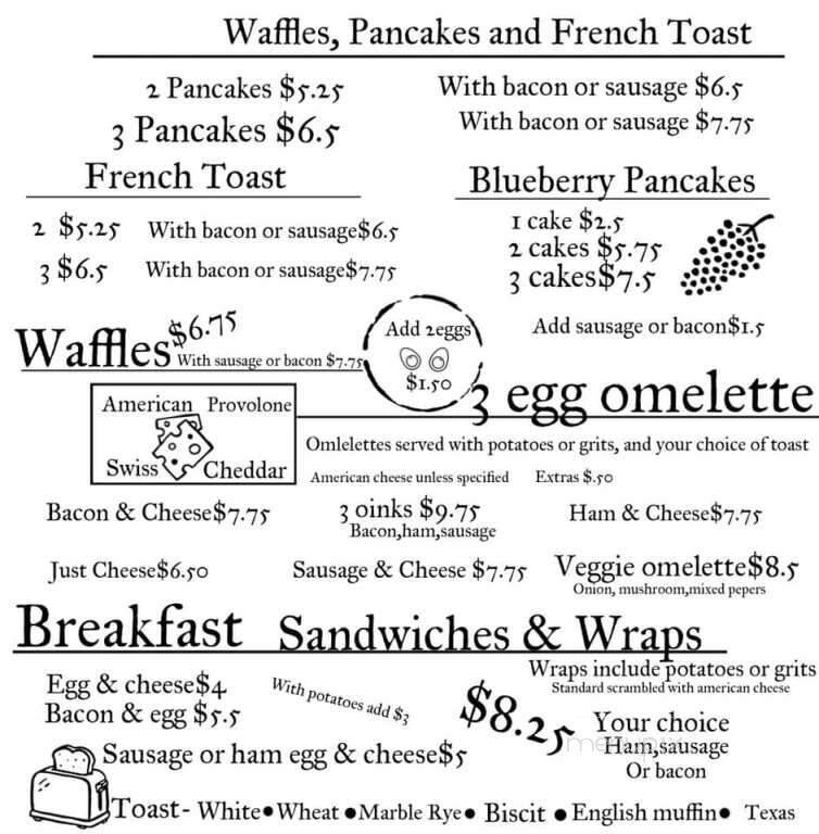 Menu page 3