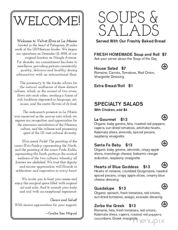 Menu page 4