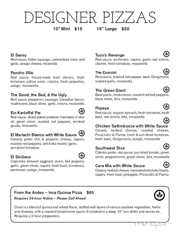 Menu page 5