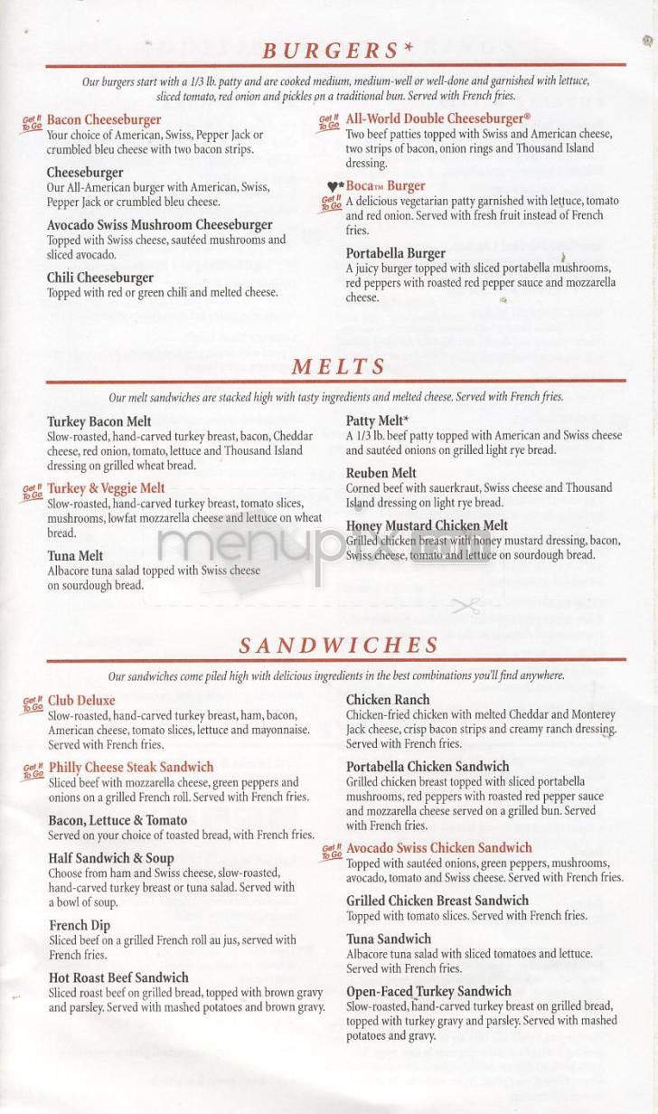 Menu page 3