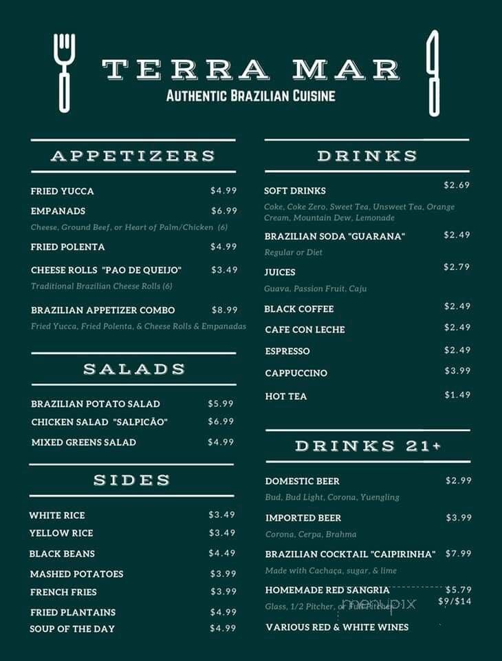 Menu page 2