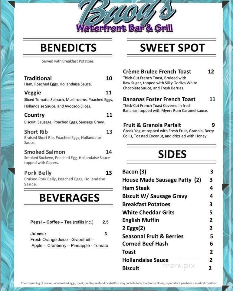 Menu page 1