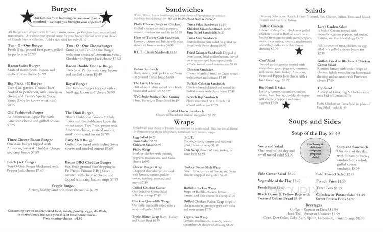 Menu page 2