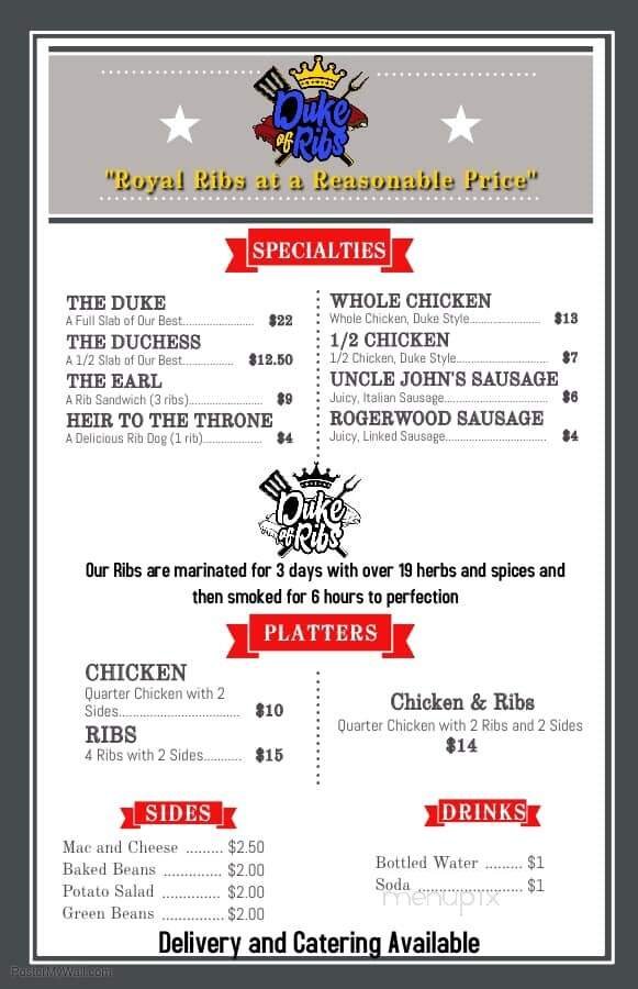 Menu page 6