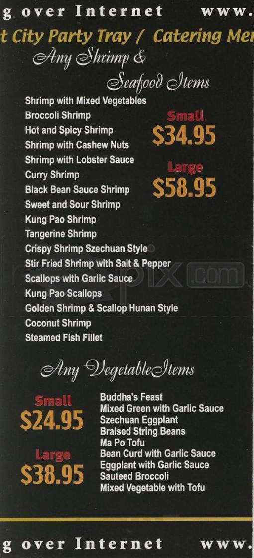 Menu page 3