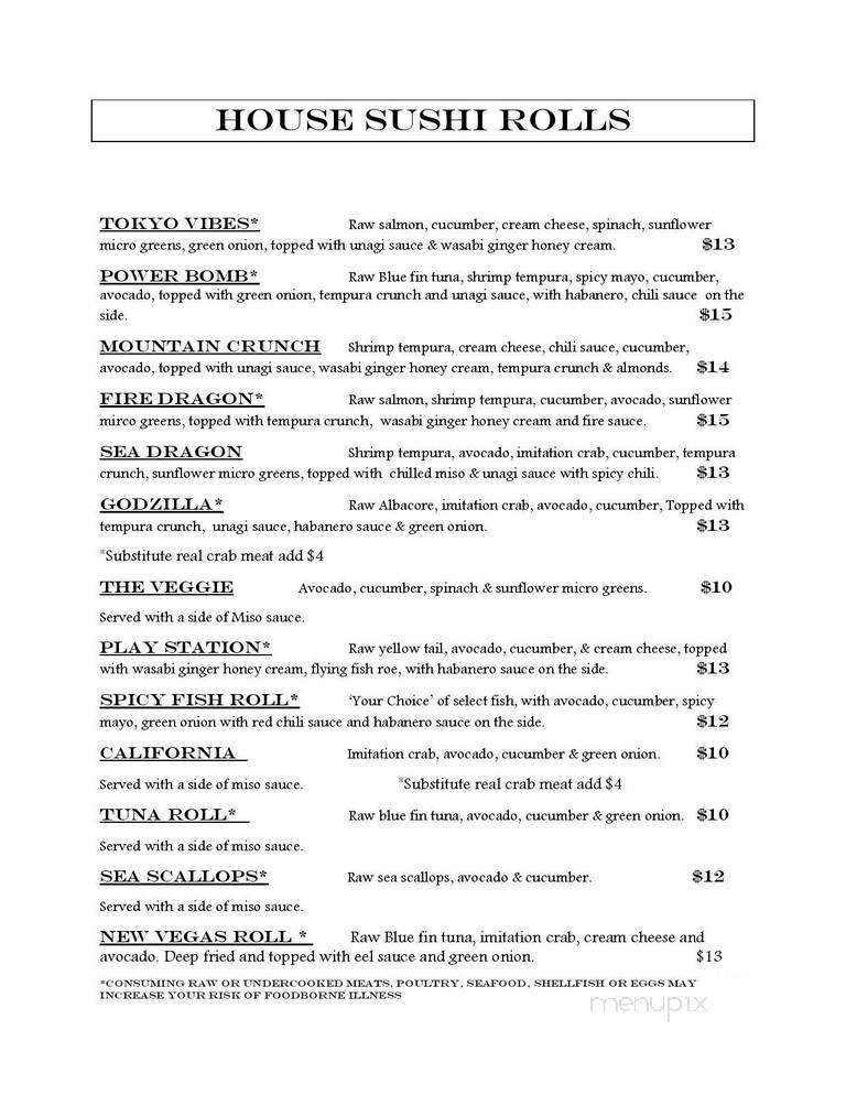 Menu page 4