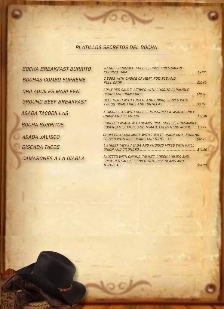 Menu page 6