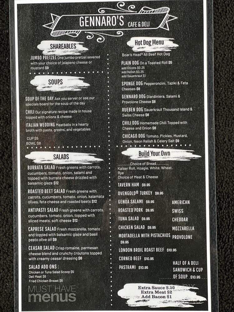 Menu page 2