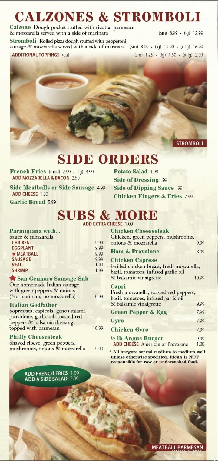 Menu page 6