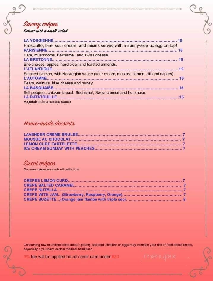 Menu page 4