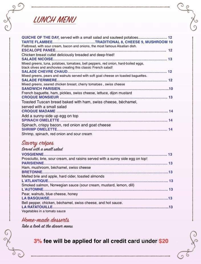 Menu page 5