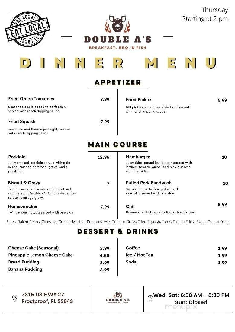 Menu page 7