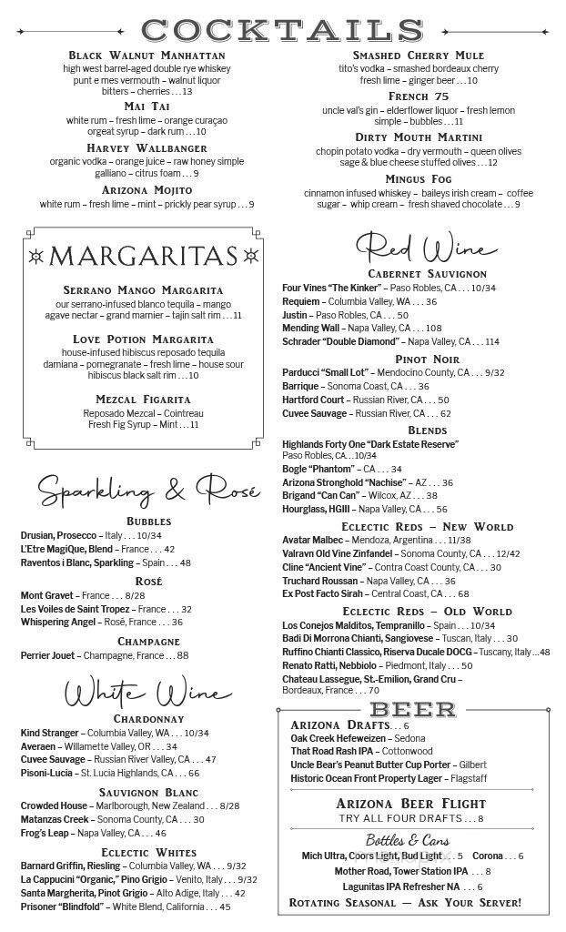 Menu page 3