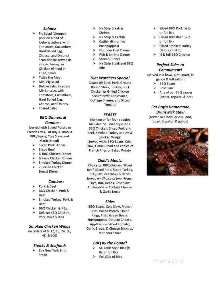 Menu page 2