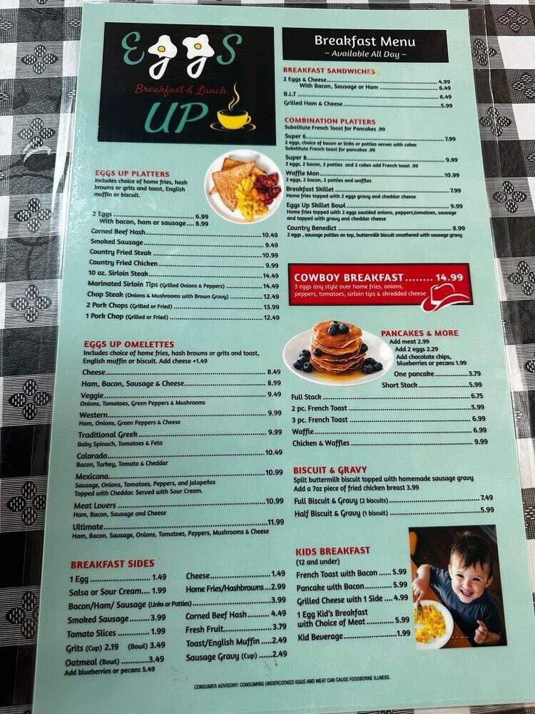 Menu page 1