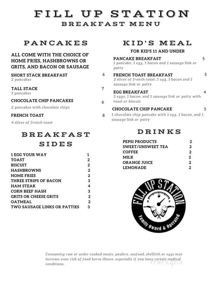Menu page 5