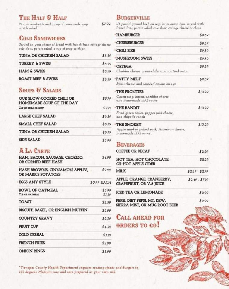 Menu page 3