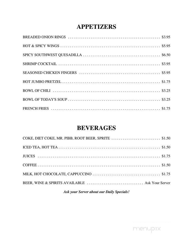 Menu page 2