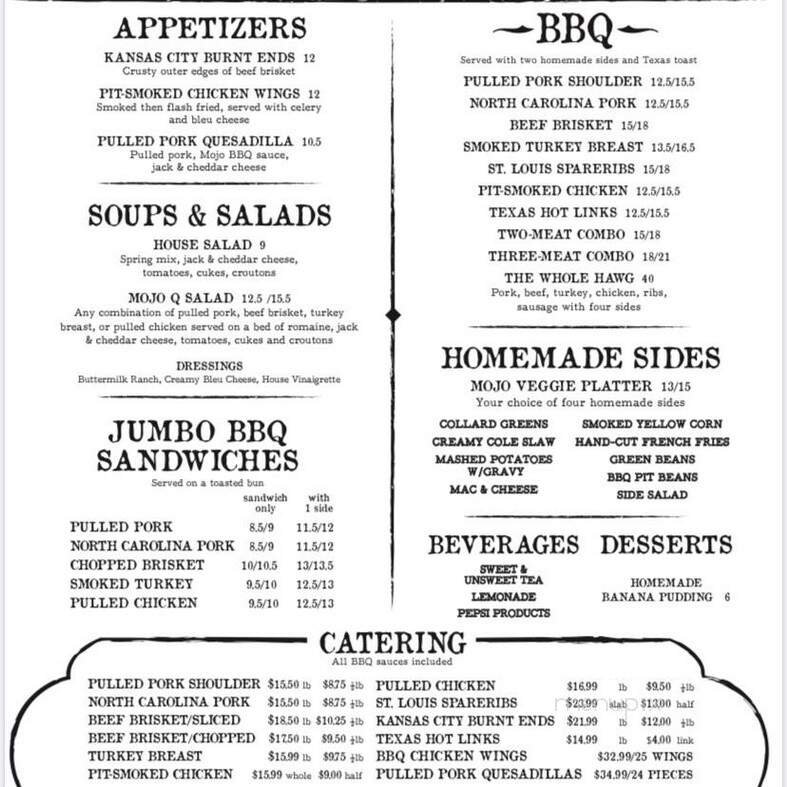 Menu page 1
