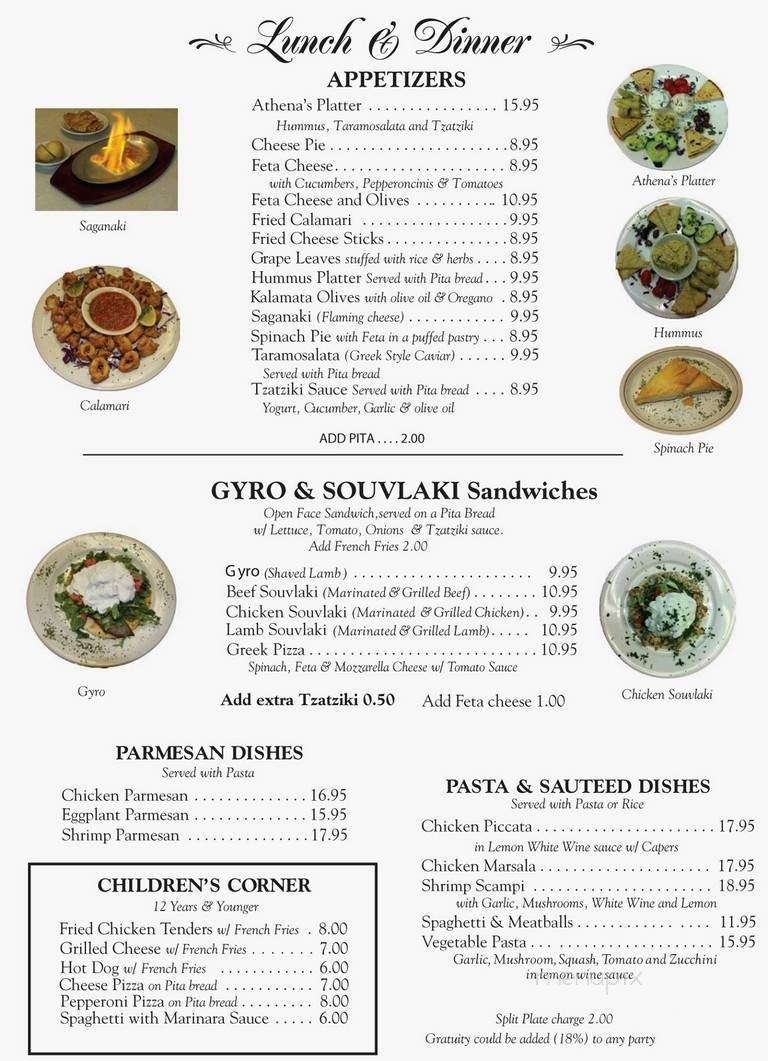 Menu page 2