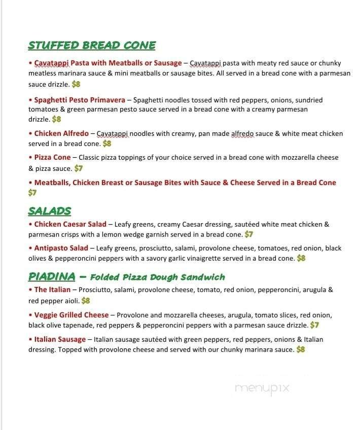 Menu page 2