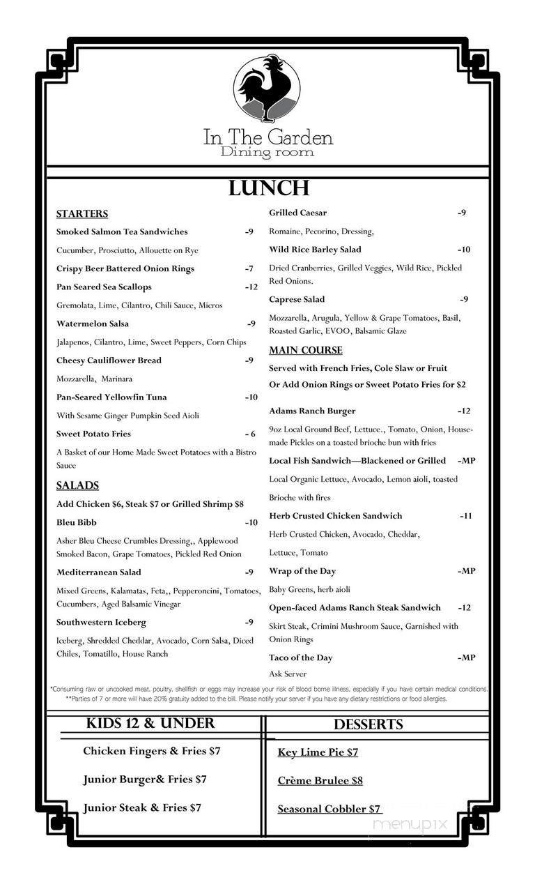 Menu page 2