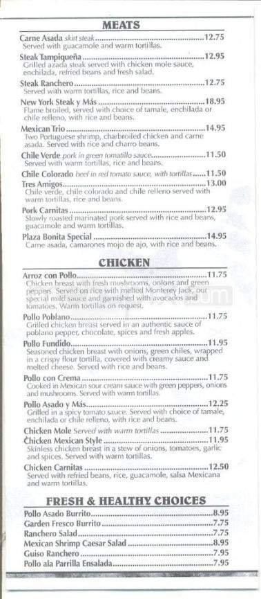 Menu page 3