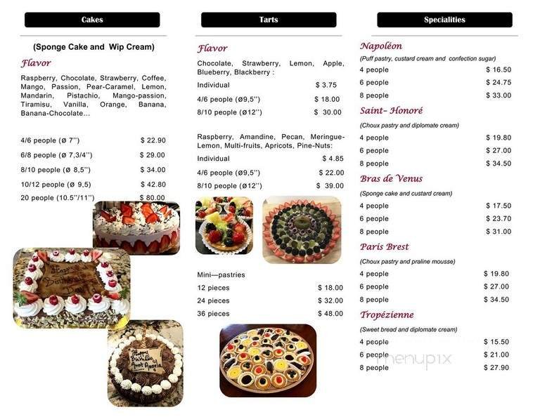 Menu page 2
