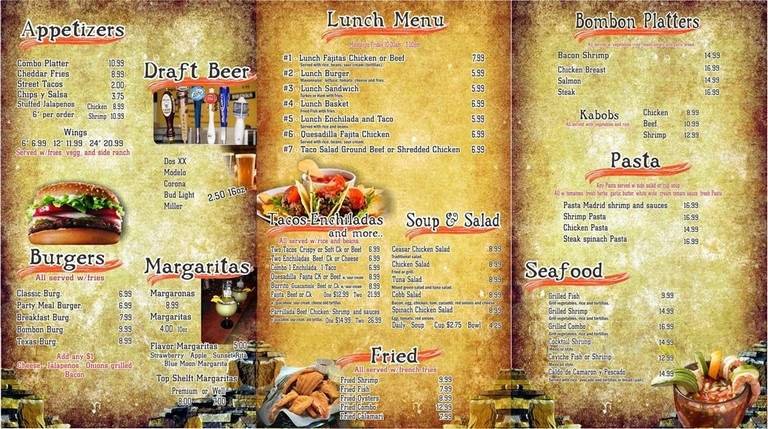 Menu page 2