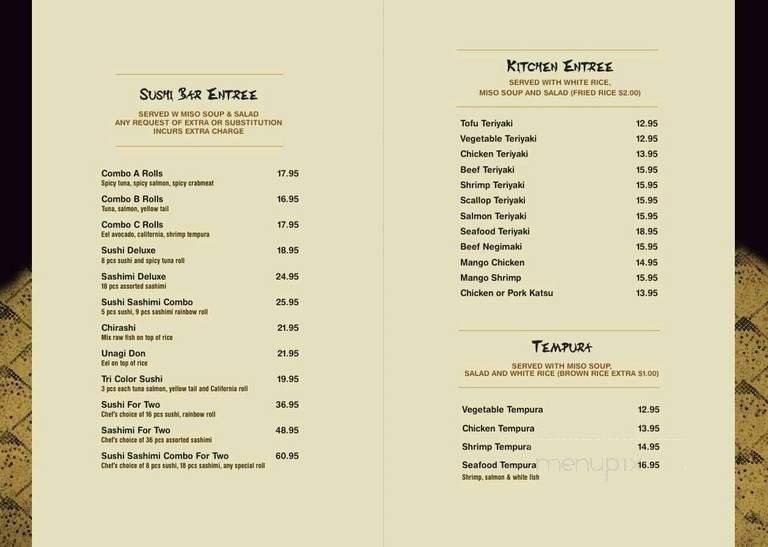 Menu page 2