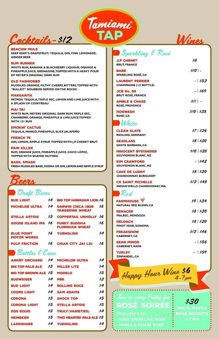 Menu page 2