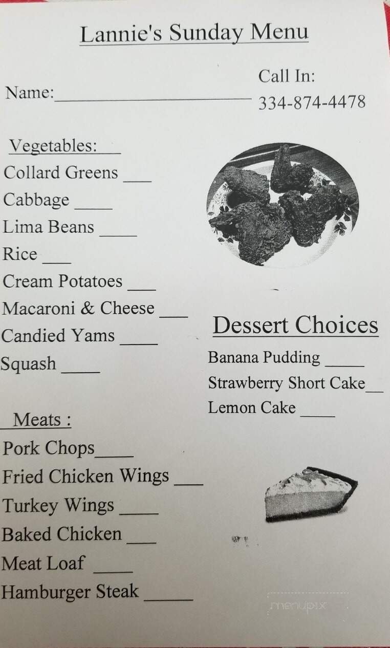 Menu page 4