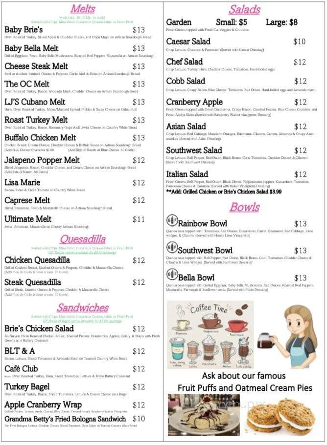 Menu page 5