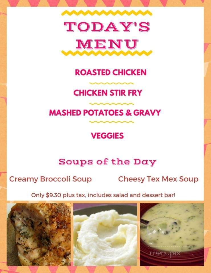 Menu page 3