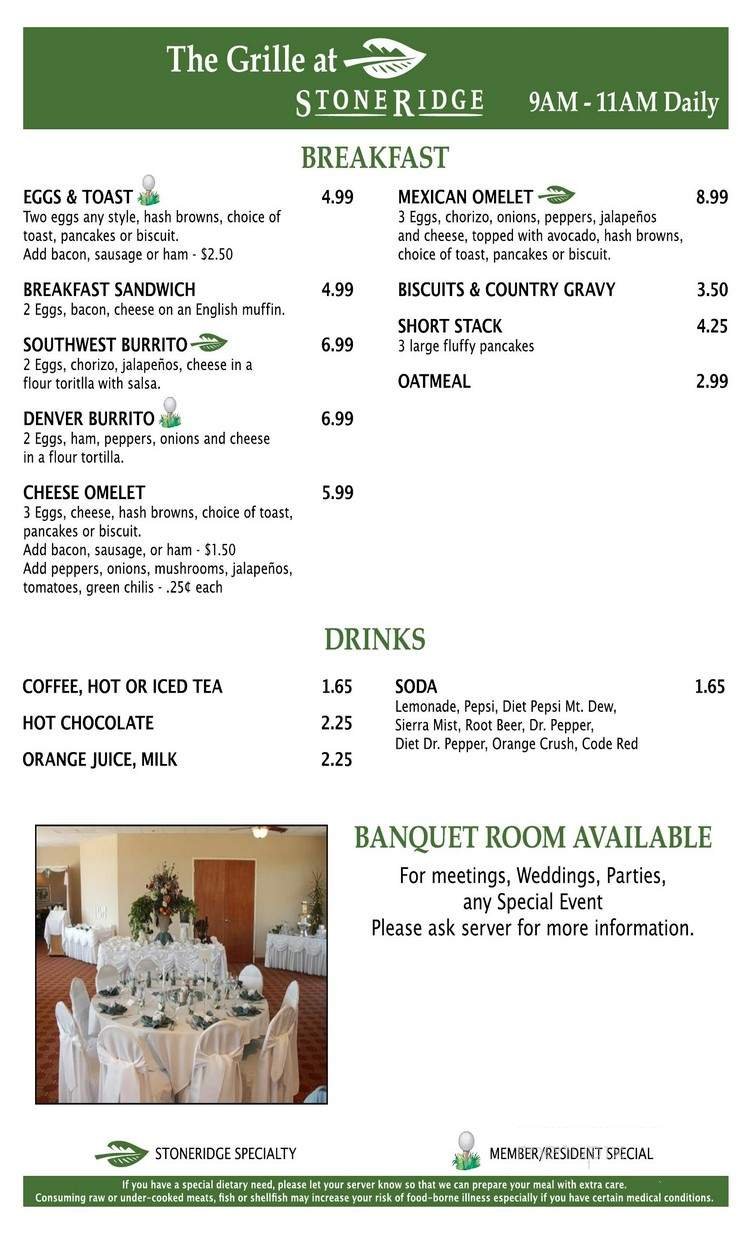 Menu page 4