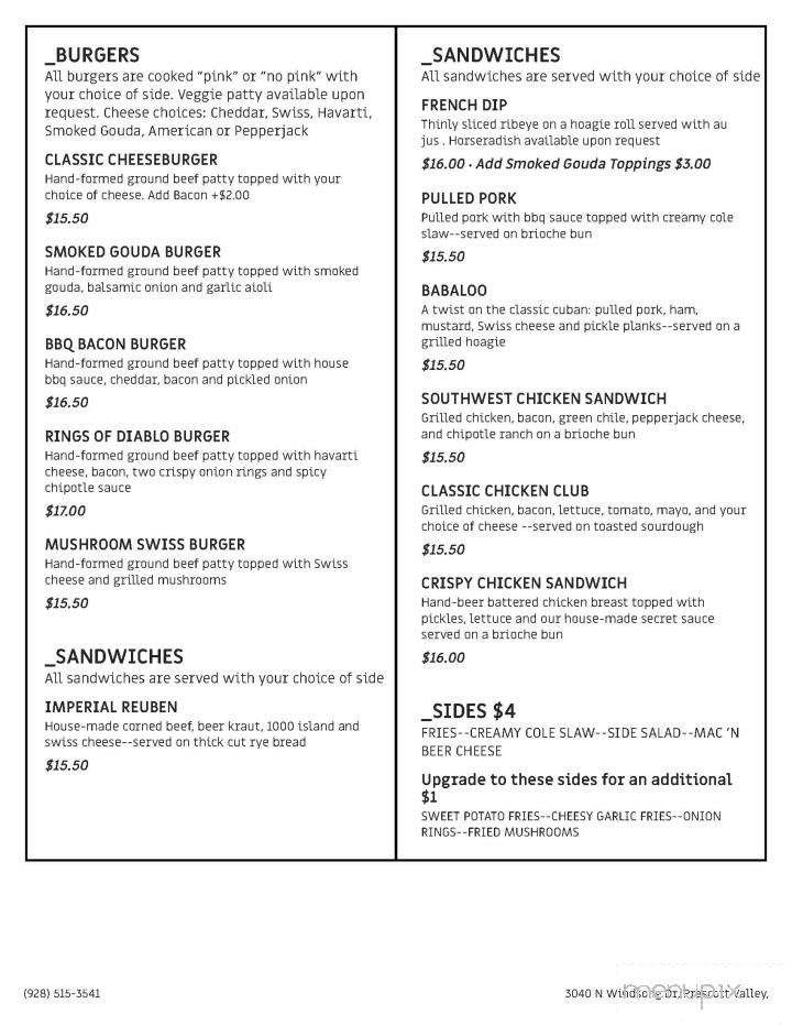 Menu page 2