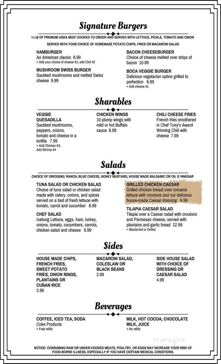 Menu page 2