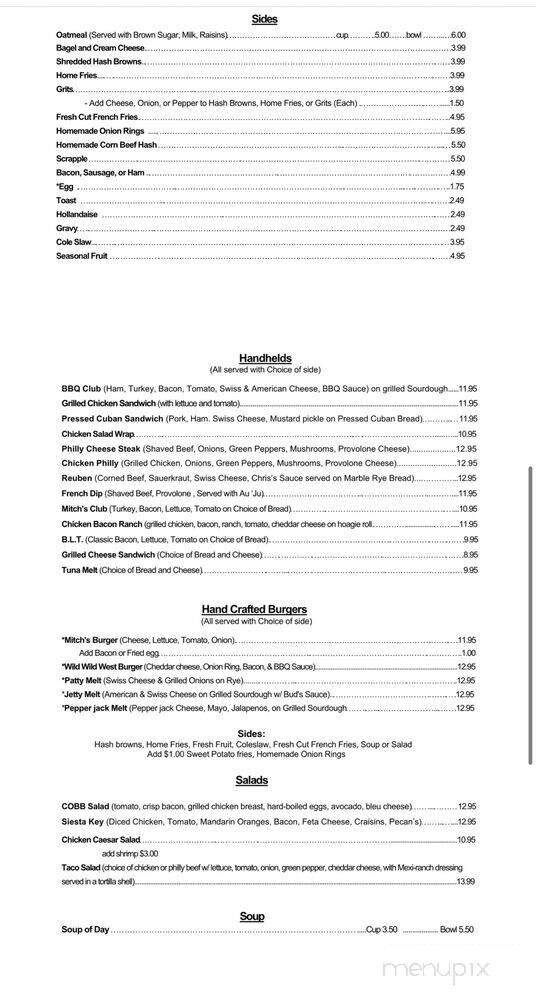 Menu page 2