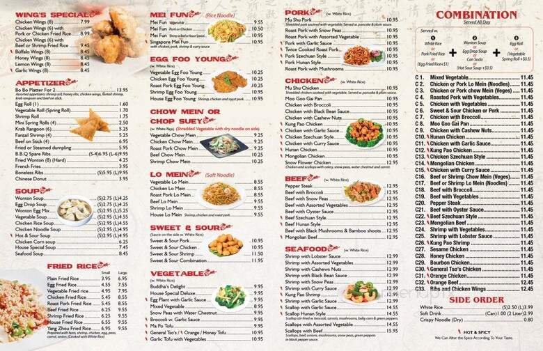 Menu page 2