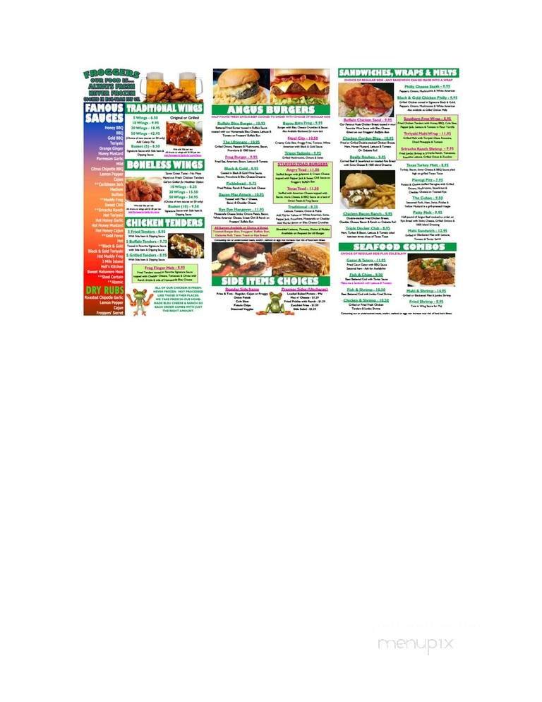 Menu page 2