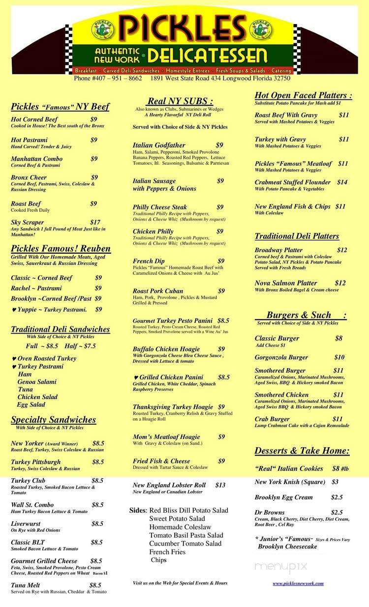 Menu page 2